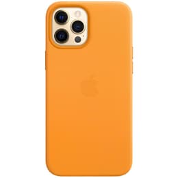 Cover Apple - iPhone 12 Pro Max - Magsafe - Pelle Giallo