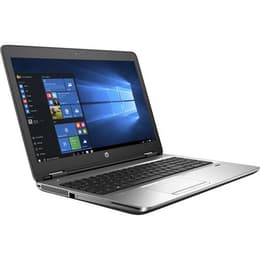 HP ProBook 650 G2 15" Core i5 2.4 GHz - SSD 128 GB - 12GB Tastiera