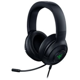 Cuffie riduzione del rumore gaming a filo con microfono Razer Kraken V3 X - Nero