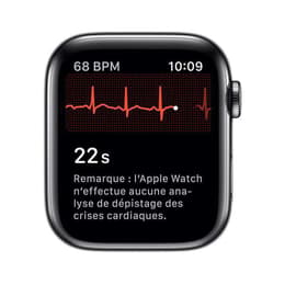 Apple Watch (Series 5) 2019 GPS + Cellular 44 mm - Alluminio Grigio Siderale - Sport Bianco