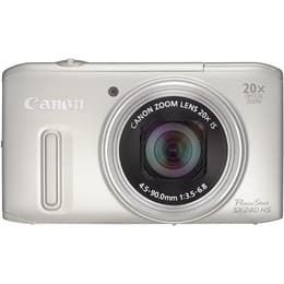 Compatta - Canon PowerShot SX240HS Argento + obiettivo Canon Zoom lens 20x 4.5-90mm f/3.5-6.8 IS