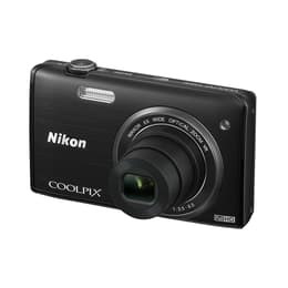 Fotocamera compatta Nikon Coolpix S5200 - Nera