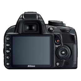 Reflex D3100 - Nero + Nikon AF-S DX Nikkor 18-55mm f/3.5-5.6G ED II f/3.5-5.6 + f/4-5.6