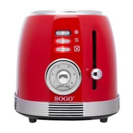 Tostapane Sogo TOS-SS-5460 2 fessure - Rosso