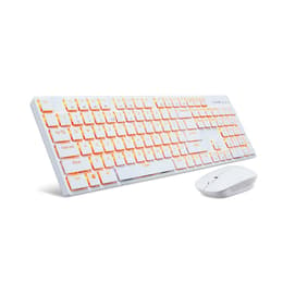 Acer Tastiere QWERTY Italiano wireless retroilluminata ConceptD Combo Set