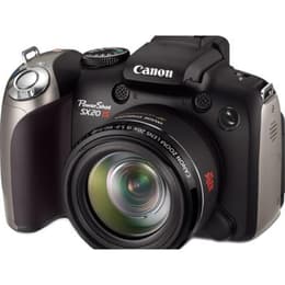 Fotocamera Bridge compatta PowerShot SX20 IS - Nero + Canon Zoom Lens 20x IS 28-560mm f/2.8-5.7 f/2.8-5.7