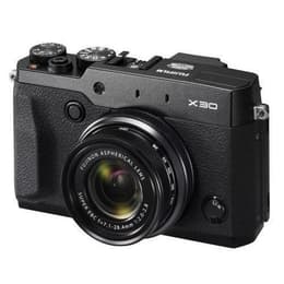 Macchina fotografica compatta FinePix X30 - Nero + Fujifilm Fujinon Aspherical Lens Super EBC 7.1-28.4mm f/2.0-2.8 f/2.0-2.8