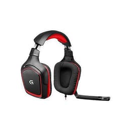 Cuffie riduzione del rumore gaming a filo con microfono Logitech G230 - Nero/Rosso
