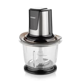 Sbattitori elettrici John Lewis Mini Chopper - Nero/Argento