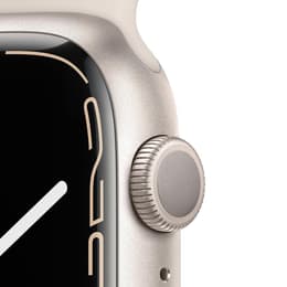 Apple Watch Series 7 (2021) GPS 41 mm - Alluminio Galassia - Cinturino Sport Galassia