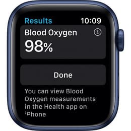 Apple Watch Series 6 (2020) GPS 44 mm - Alluminio Blu - Cinturino Sport Blu