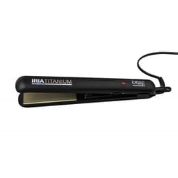 Piastre per capelli Italian Design Iria Titanium IDETITIRIA - Nero