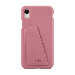 Cover iPhone XR - Materiale naturale - Rosa