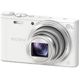 Macchina fotografica compatta DSC-WX350 - Bianco/Argento + Sony Lens G 25–500mm f/3.5–6.5 f/3.5-6.5