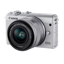 Ibrido - Canon EOS M100 - Bianco + Lente 15-45mm