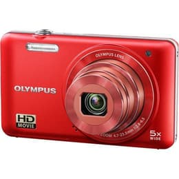 Macchina fotografica compatta D-745 - Rosso + Olympus Olympus 5x Wide Optical Zoom Lens 26-130 mm f/2.8-6.5 f/2.8-6.5