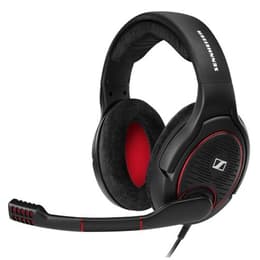 Cuffie riduzione del rumore gaming a filo con microfono Sennheiser Game One - Nero/Rosso