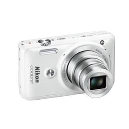 Macchina fotografica compatta Coolpix S6900 - Bianco + Nikon Nikon 5-300mm f/3.3-6.3 f/3.3-6.3