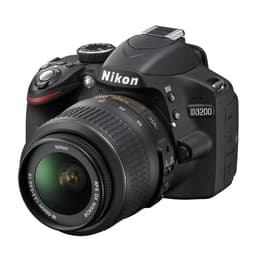 Reflex D3200 - Nero + Nikon AF-S DX Nikkor 18-55 mm f/3.5-5.6G VR f/3.5-5.6G