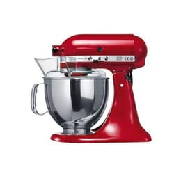 Robot da pasticceria Kitchenaid Artisan 5KSM150PS 4,8000L Rosso