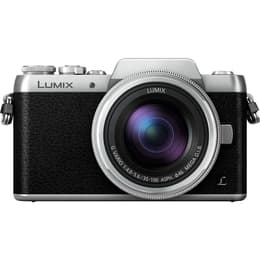 Lumix DMC-GF7 - Argento/Nero + Panasonic Lumix G Vario 12-32 mm f/3.5-5.6 + 35-100 mm f/4-5.6 f/3.5-5.6 + f/4-5.6