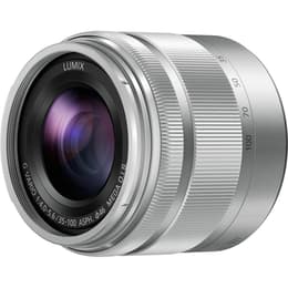 Lumix DMC-GF7 - Argento/Nero + Panasonic Lumix G Vario 12-32 mm f/3.5-5.6 + 35-100 mm f/4-5.6 f/3.5-5.6 + f/4-5.6