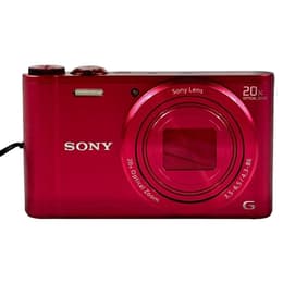 Sony CyberShot DSC-WX300 - Rosso + Sony Lens G 20x Optical Zoom 25-500mm f/3.5-6.5