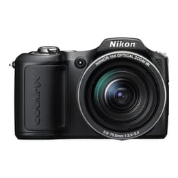 Macchina fotografica compatta L100 - Nero + Nikon Nikkor 15x Optical Zoom VR 28–420mm f/3.5-5.4 f/3.5-5.4