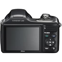 Macchina fotografica compatta L100 - Nero + Nikon Nikkor 15x Optical Zoom VR 28–420mm f/3.5-5.4 f/3.5-5.4