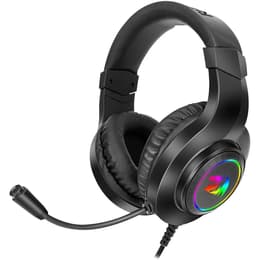 Cuffie riduzione del Rumore gaming wired con microfono Redragon HYLAS H260RGB - Nero