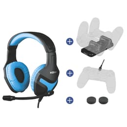 Microfono PlayStation 4 Konix BLACK AND BLUE PS4 GAMER PACK