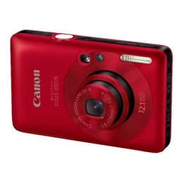 Macchina fotografica compatta Digital IXUS 100 IS - Rosso + Canon Zoom Lens 33-100mm f/3.2-5.8 f/3.2-5.8