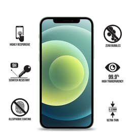 Cover iPhone 12 MINI e 2 schermi di protezione - TPU - Trasparente