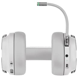 Cuffie gaming wireless con microfono Corsair Virtuoso RGB Wireless - Bianco