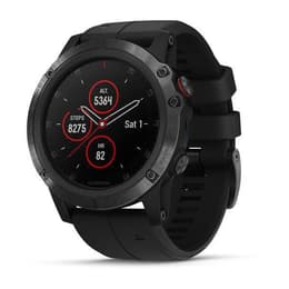 Smart Watch Cardio­frequenzimetro GPS Garmin Fenix 5X Plus - Nero