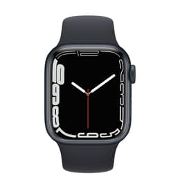 Apple Watch Series 7 (2021) GPS 45 mm - Alluminio Mezzanotte - Cinturino Sport Nero