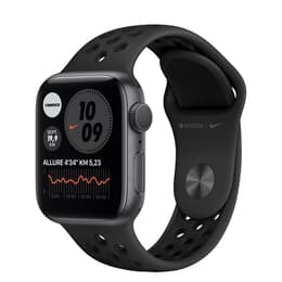 Apple Watch (Series 6) 2020 GPS 44 mm - Alluminio Grigio Siderale - Cinturino Nike Sport Nero