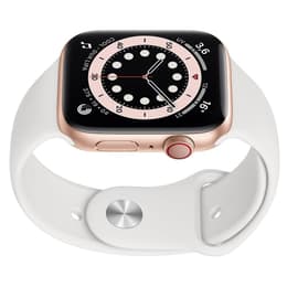 Apple Watch Series 5 (2019) GPS 44 mm - Alluminio Oro - Cinturino Sport Bianco