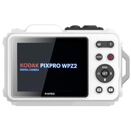Macchina fotografica compatta Pixpro WPZ2 - Bianco + Kodak Zoom Optique 4X 27-108mm f/3-6.6 f/3-6.6