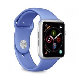 Apple Watch (Series 4) 2018 GPS + Cellular 44 mm - Alluminio Argento - Sport Blu