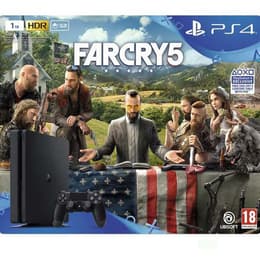 PlayStation 4 Slim 1000GB - Nero + Far Cry 5