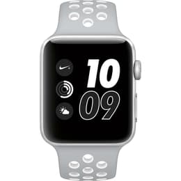 Apple Watch (Series 2) 2016 GPS 38 mm - Alluminio Argento - Sport Nike Bianco
