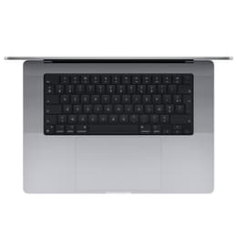 MacBook Pro 16" (2021) - Apple M1 Max con CPU 10-core e GPU 32-Core - 64GB RAM - SSD 1000GB - QWERTY - Inglese