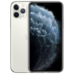 Combo iPhone 11 Pro + Apple Cover (Trasparente) - 256GB - Argento - Compatibile Con Tutti Gli Operatori