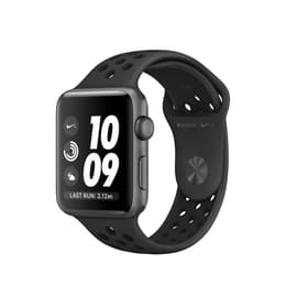 Apple Watch (Series 3) 2017 GPS 42 mm - Alluminio Grigio Siderale - Cinturino Nike Sport Nero