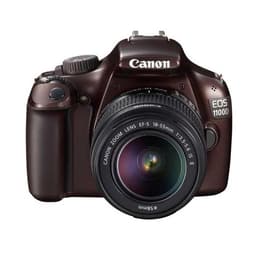 Fotocamera reflex - Canon EOS 1100D - Marrone + obiettivo EFS 18-55mm