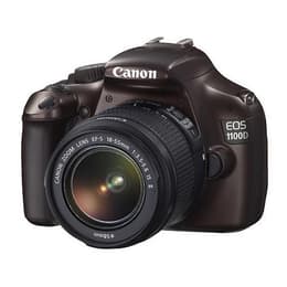Fotocamera reflex - Canon EOS 1100D - Marrone + obiettivo EFS 18-55mm