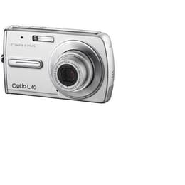 Macchina fotografica compatta Optio L40 - Argento + Pentax Lens 37.5-112.5mm f/2.8-5.2 f/2.8-5.2