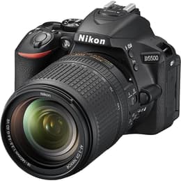 Reflex Nikon D5500 - Nero + Obiettivo Nikkor AF-P Nikkor 18-55mm DX VR