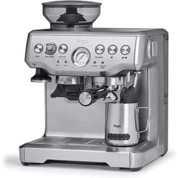 Caffettiera con macinacaffè Compatibile Nespresso Sage SES875 L - Acciaio